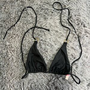 Victoria's Secret Black Bikini Top